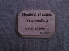 Blind Melon Mouthful of Cavities Small Wall by TheStrangeSnail, $11.00 ...