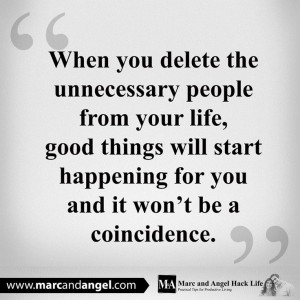 positive life around negative people. Letting go of these people ...