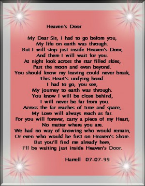 ... who was inspired by my page. Thank you Harrell it is a beautiful poem