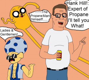Hank Hill The Propane Man Eyez