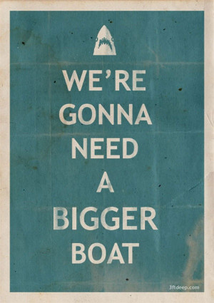 Excellent quote & poster from JAWS