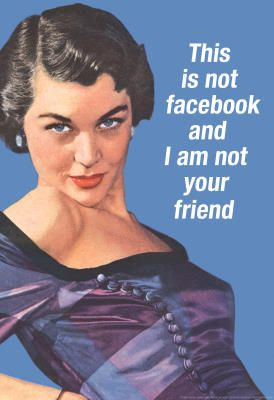 - Vintage retro funny quote: Funnies Poster, True Friends, Retro ...