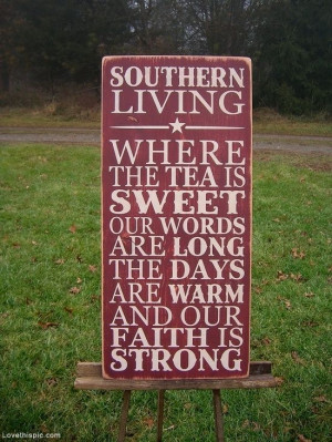 Wood Signs with Southern Sayings | Southern living quotes photography ...