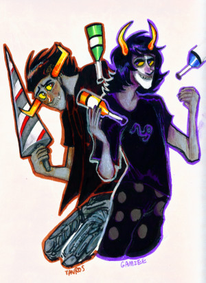 Gamzee Tavros Hearteaterc