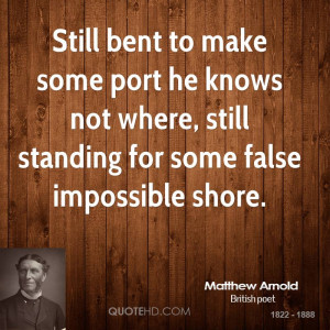 Matthew Arnold Quotes