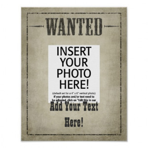 quotes wanted poster template