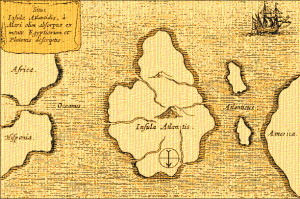 ... this map is also the reason why Atlantis is being searched in Azores