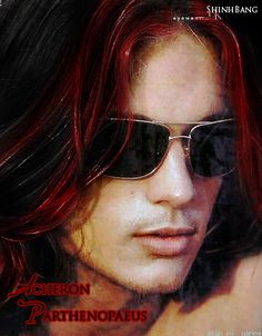 Travis Fimmel as Ash with his preferred black & red hair (Sherrilyn ...
