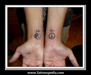 Yin Yang Quotes Tattoos Ying yang hip tattoos 1