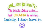 School Drama Quotes Graphics