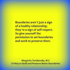 boundaries more sets boundary self respect