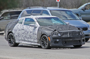 cadillac ats v coupe spied 01 front three quarter