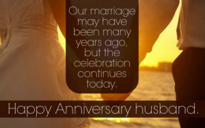 ... years ago, but the celebration continues today. Happy Anniversary