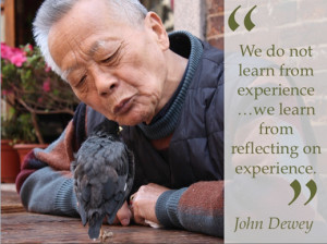 John Dewey Experience Quote