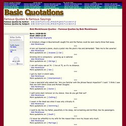 Bob Monkhouse Quotes - Famous Quotes by Bob Monkhouse from Basic ...