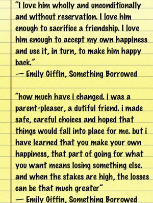 Something Borrowed Quotes