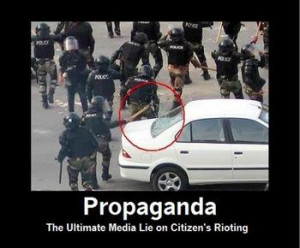 Progaganda, The Ultumate Media Lie on Citizin's Rioging aka FALSE FLAG ...