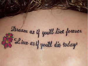 james dean quote 30 Good Tattoo Quotes You Will Love To Engrave