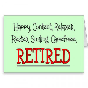 Images for happy retirement sayings