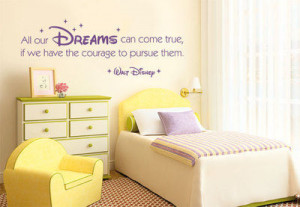 WALT DISNEY QUOTE ★ SUPERIOR QUALITY Wall Art Sticker Decal Mural ...