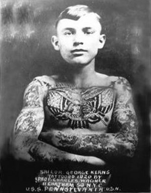 Tattoohistori, Vanishingtattoo Vintagetattoo, Charles Wagner ...