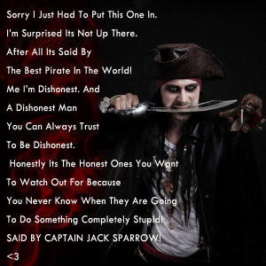 Pirate Quote: Sorry I Just Had To Put This...