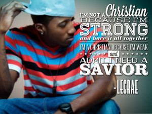 Dribbble - Lecrae Quote Typography by Nate Huff