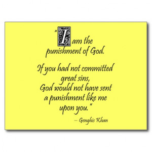 Punishment God Quote
