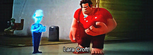 ralph Lara Croft Tomb Raider wreck it ralph