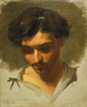 Anselm Feuerbach Self Portrait