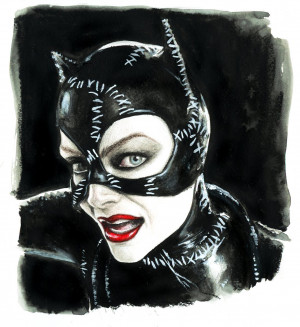 Michelle Pfeiffer Played Catwoman Tim Burton Batman Returns