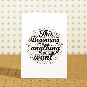 beginnings card £ 2 50 open up a world of possibilities with this ...