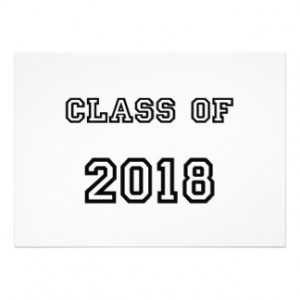 Class of 2018 - Customized Graduation Template Custom Announcements
