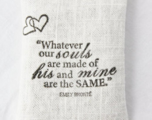 ... Sachet, Wuthering He ights Emily Bronte Quote, Mother in Law Gift
