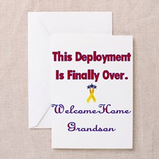 Welcome home grandson Greeting Cards (Pk of 10 for