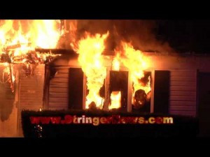 Here is a great pre-arrival video of a house fire transitioning from ...
