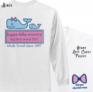big/little reveal shirts Kappa Delta http://www.greekt-shirtsthatrock ...