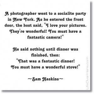 Photography Quote by Sam Haskins #photography #photographers