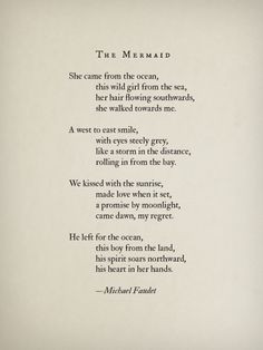 The Mermaid by Michael Faudet More