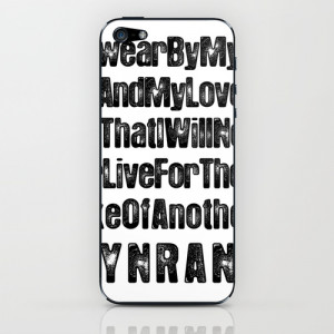 Ayn Rand Atlas Shrugged John Galt Quote iPhone & iPod Skin