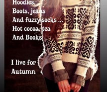 autumn, books, fall, hoodies, jeans, september, sweater, weather, i ...