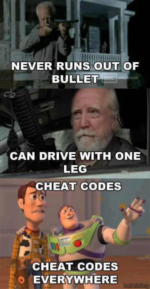 Cheat codes for Hershel