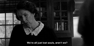 ahs, american horror story, black and white, lost souls, moirah, quote