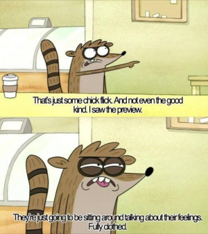 Regular show. Funny Rigby moment