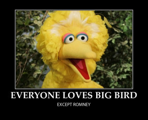 Big Bird and Romney