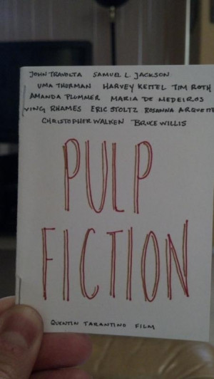 Reddit Quotes Book ~ Homemade Pulp Fiction Book of Quotes! - Secret ...