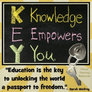education, teaching, and motivational quotes,