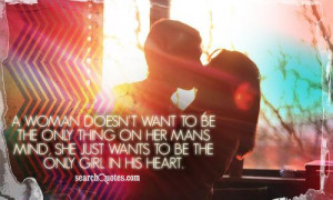 What Women Want In A Relationship Quotes A woman doesn't want to be ...