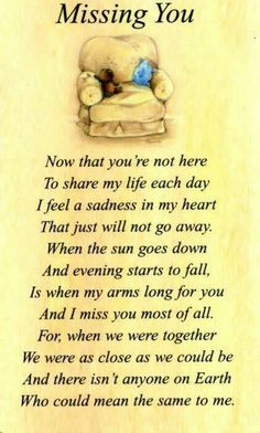 Memorial Poems for My Loved Ones