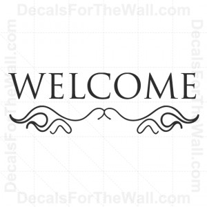 Welcome-Entryway-Entry-Wall-Decal-Vinyl-Art-Sticker-Quote-Decor ...